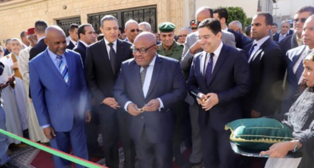 اتحاد جزر القمر يخلد الذكرى الثالثة لافتتاح أول قنصلية عامة بمدينة العيون