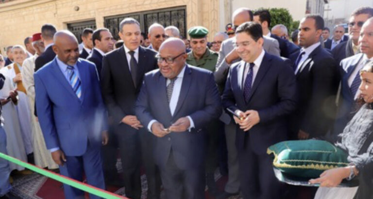 اتحاد جزر القمر يخلد الذكرى الثالثة لافتتاح أول قنصلية عامة بمدينة العيون