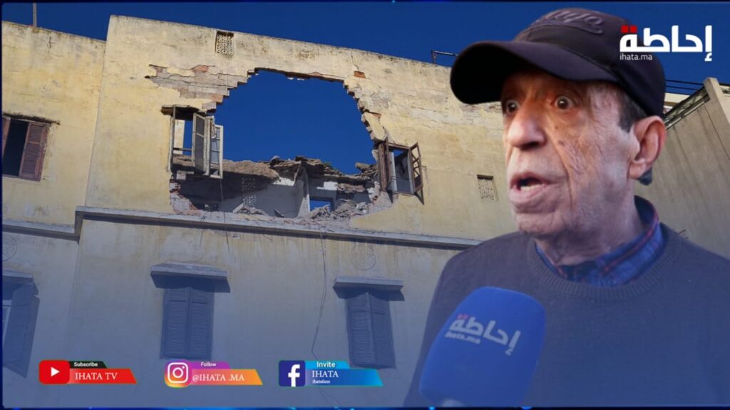 انهيار جزئي لجدار بناية آيلة للسقوط بدرب السلطان يتسبب في نقل مواطن للمستشفى (فيديو)