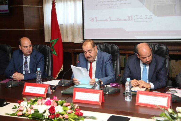 مجلس المستشارين ..محامون يدعون إلى تطوير قانون المهنة للنهوض بمرفق العدالة