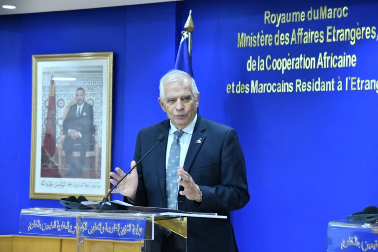 بوريل ينوه بالإصلاحات الهيكلية التي تم إطلاقها وفقا لرؤية الملك ويجدد تأكيد التزام الاتحاد الأوروبي بمواكبتها