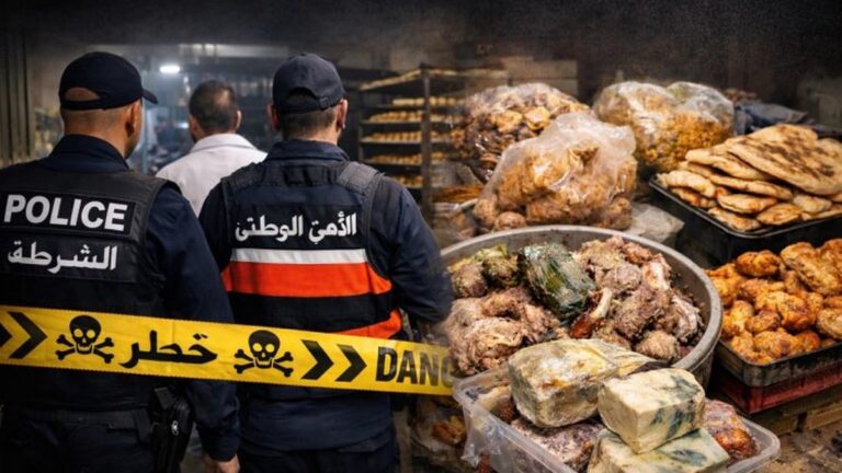 توقيف ثمانية أشخاص بتهمة ترويج مواد غذائية مضرة بالصحة