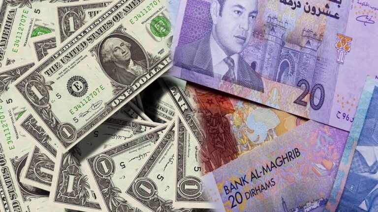 بنك المغرب يكشف نسبة تحسن الدرهم مقابل الدولار