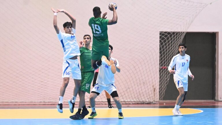 البطولة العربية للناشئين في كرة اليد.. المنتخب المغربي يفوز على نظيره العراقي
