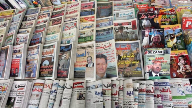 أبرز عناوين الصحف الأسبوعية المغربية الصادرة نهاية الأسبوع