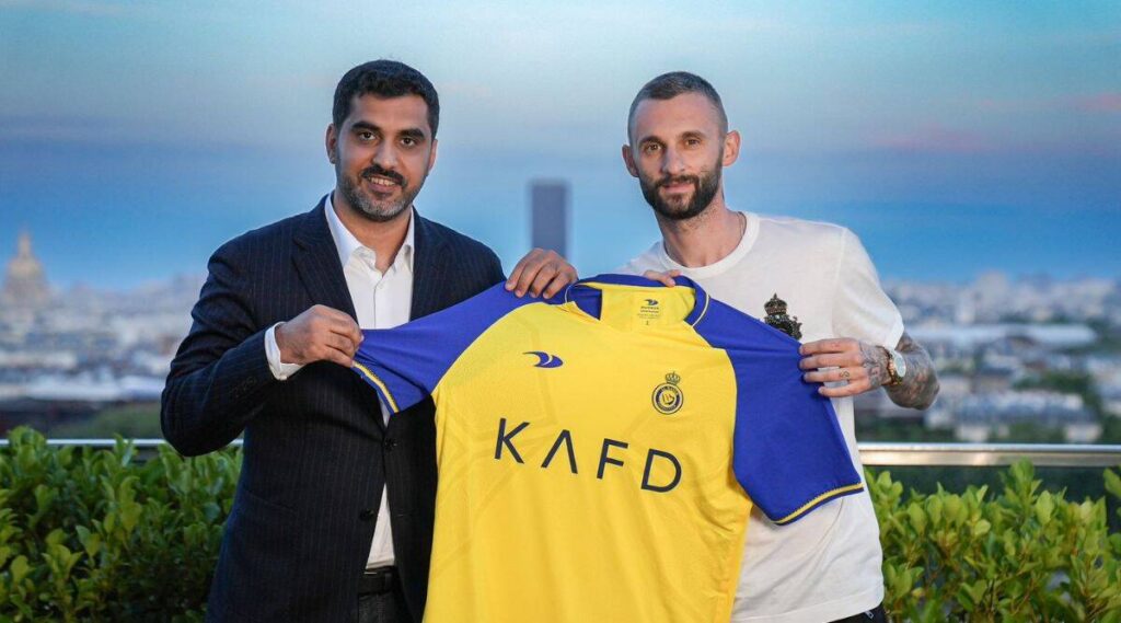 النصر السعودي يعلن تعاقده مع لاعب الوسط الكرواتي بروزوفيتش