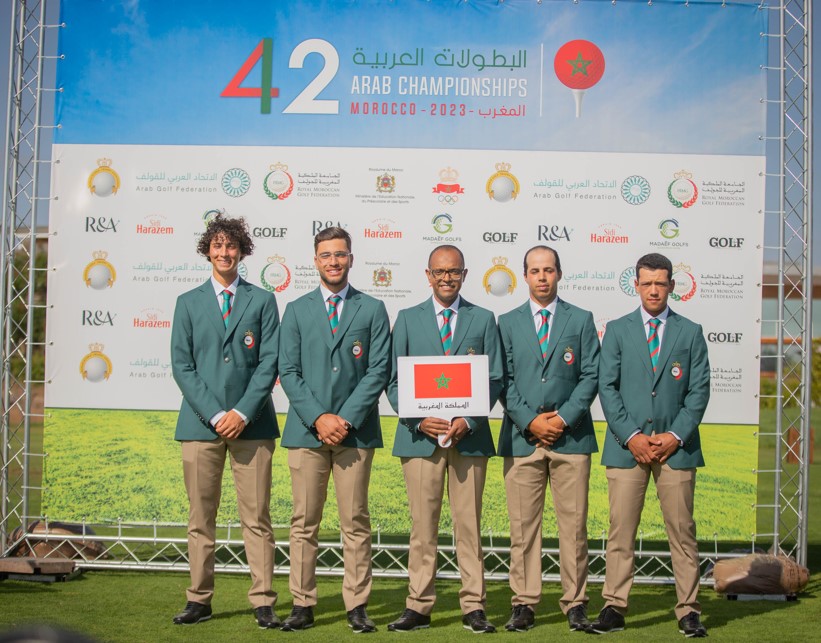 المغرب يفوز بالدورة 42 للبطولات العربية للغولف