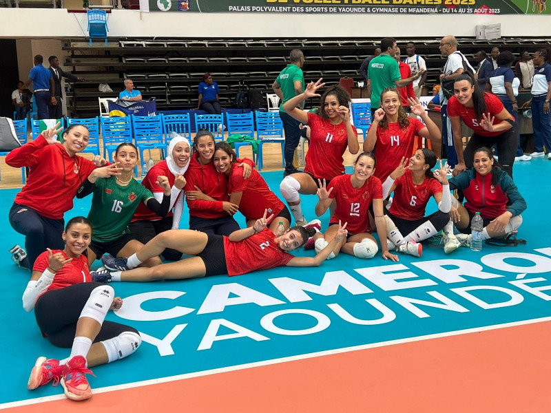 كأس إفريقيا للأمم للكرة الطائرة/ سيدات (الكاميرون - 2023): المغرب يهزم بوركينا فاسو