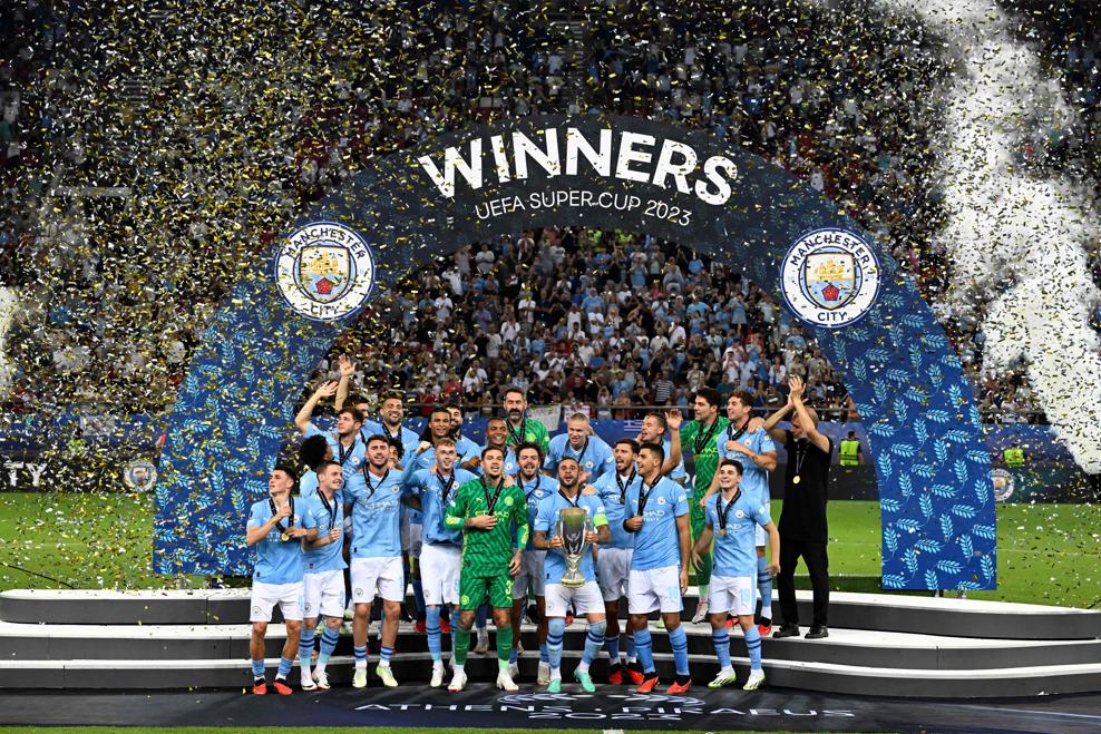 الكأس السوبر الأوروبية: مانشستر سيتي يتوج بفضل ضربات الترجيح