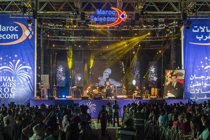 مهرجان الشواطئ لـ"اتصالات المغرب"بمدينة السعيدية ينطلق على إيقاعات مغربية ومغاربية