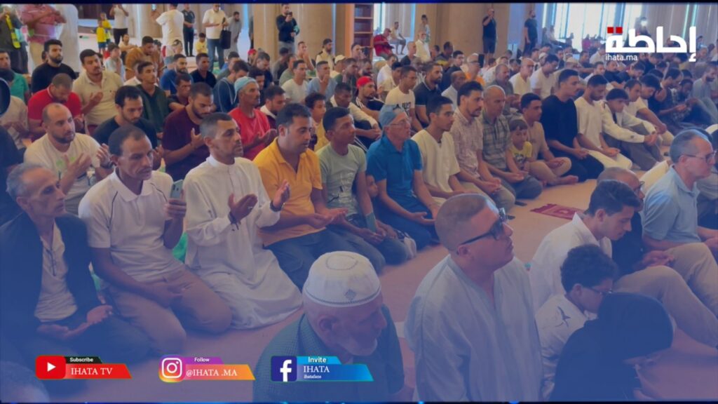 إقامة صلاة الغائب على ضحايا زلزال الحوز بمسجد الحسن الثاني (فيديو)