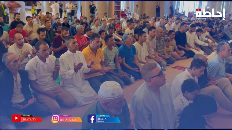إقامة صلاة الغائب على ضحايا زلزال الحوز بمسجد الحسن الثاني (فيديو)