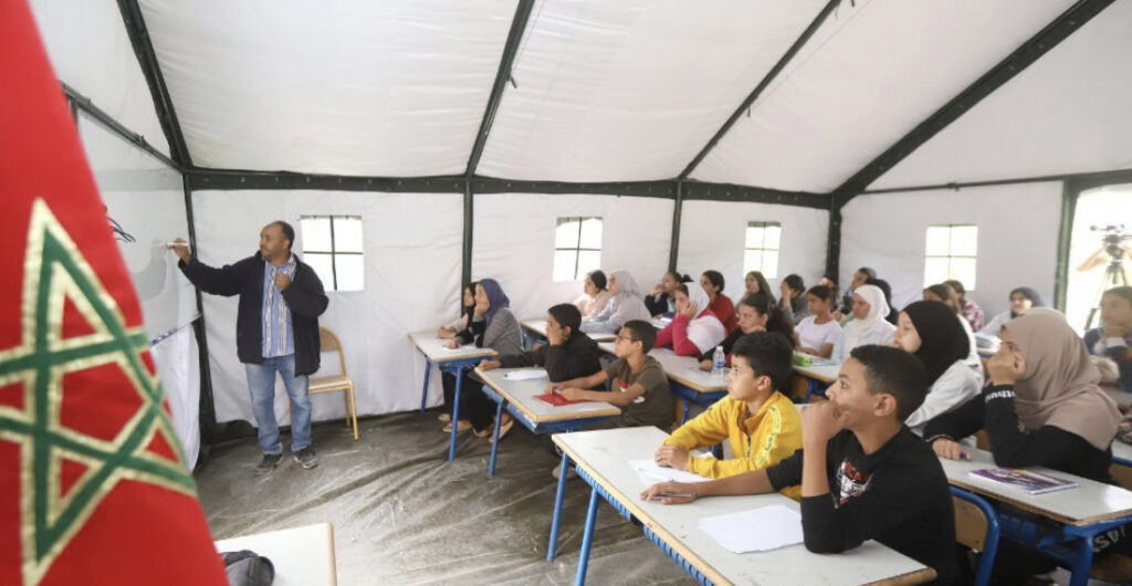 زلزال الحوز.. استئناف الدراسة بالمناطق المتضررة بأزيلال