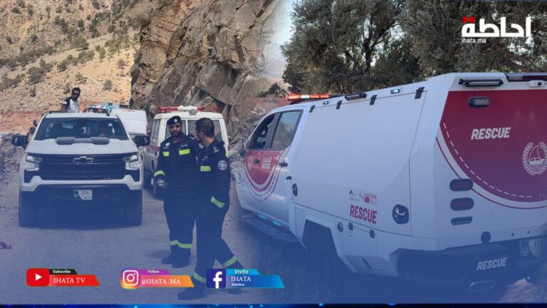 شاهد.. قوات إنقاذ من الإمارات العربية المتحدة تسلك طرقا وعرة لمواصلة عمليات الإغاثة