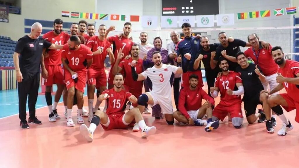 بطولة أمم إفريقيا للكرة الطائرة - المنتخب المغربي ضمن المجموعة الرابعة