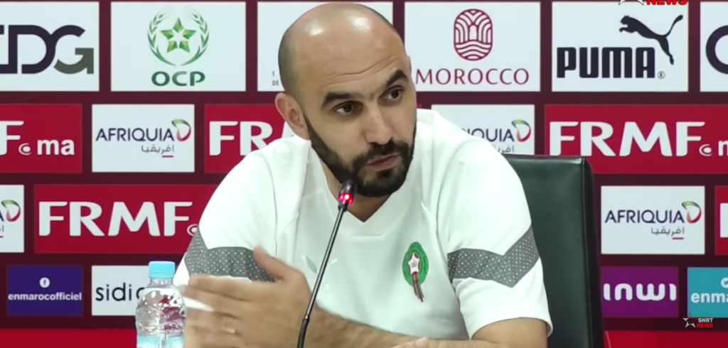 الركراكي: مباراة ليبيريا تشكل فرصة سانحة للتحضير لـ"كان الكوت ديفوار"