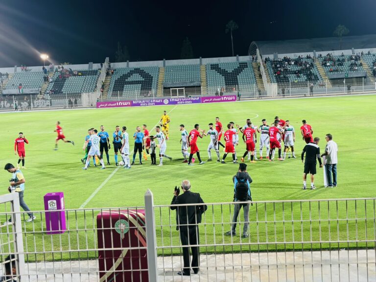 البطولة1.. برشيد يواصل السقوط بميدانه