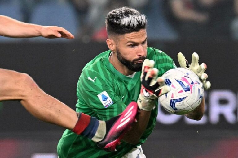 سيري أ.. ميلان يطرح قميص حارس المرمى باسم جيرو بعد تألقه أمام جنوى