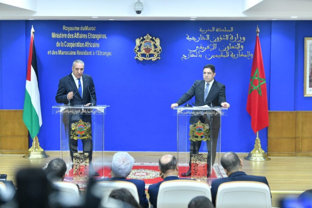 بوريطة: المغرب يسعى إلى إقامة السلام الشامل والعادل الذي يضمن الحقوق المشروعة للشعب الفلسطيني