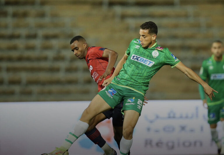 البطولة1.. الرجاء يتعادل مع أولمبيك آسفي