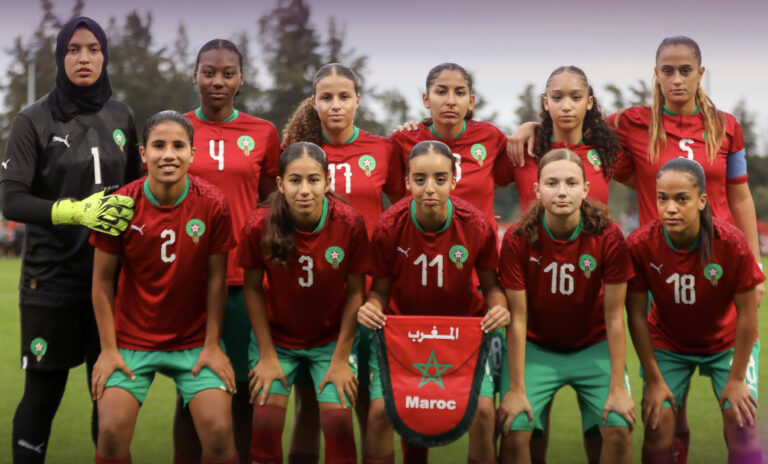 المنتخب النسوي لأقل من 17 يتعادل مع جنوب أفريقيا