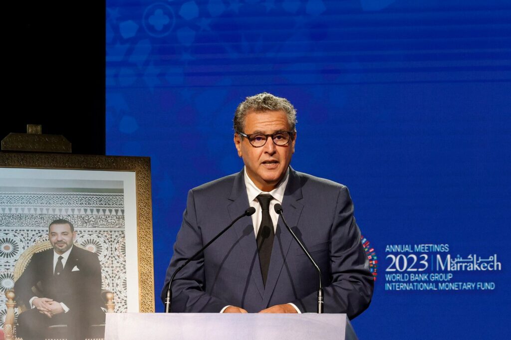 أخنوش: المغرب ممتن لثقة ودعم صندوق النقد والبنك الدوليين (صور)