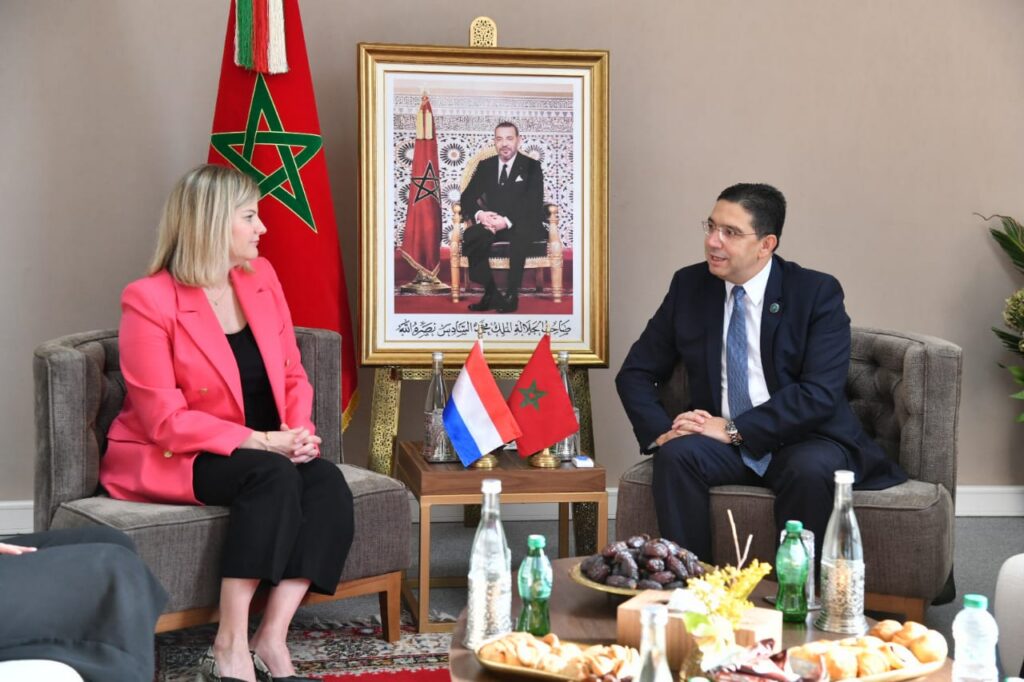 زلزال الحوز ضمن مباحثات بوريطة مع وزيرة التجارة الخارجية والتعاون الإنمائي الهولندية