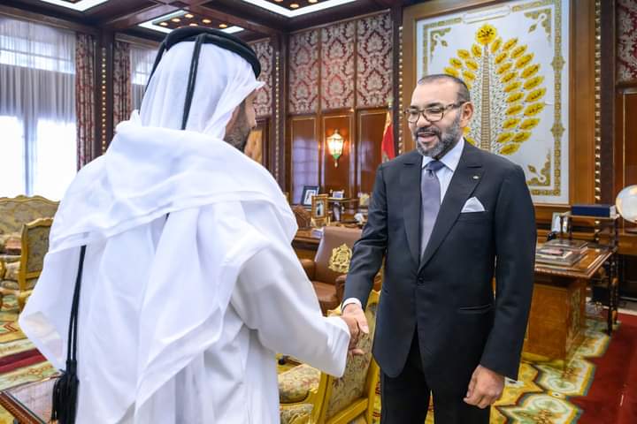 الملك يستقبل رئيس استثمارات إفريقيا وآسيا في جهاز قطر للاستثمار حاملا رسالة شفوية من أمير دولة قطر