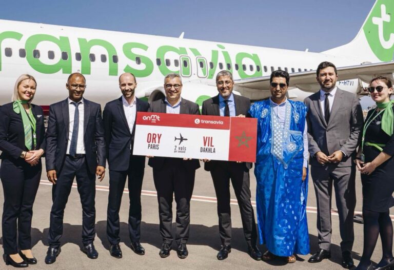 الـ"ONMT" و"TRANSAVIA" يعززان الربط الجوي بمدينة الداخلة