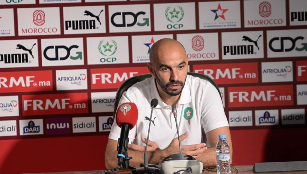 وليد الركراكي: المنتخب الوطني المغربي قدم أداء جيدا طيلة أطوار مباراته أمام ليبيريا
