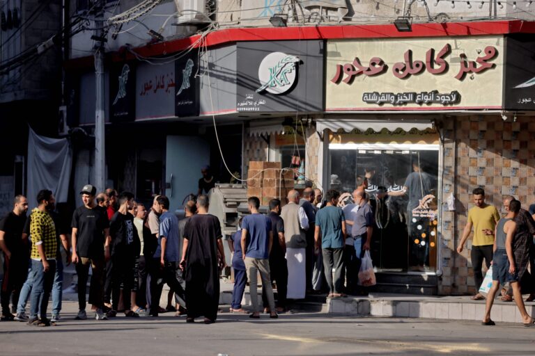 برنامج الأغذية العالمي: الوضع في قطاع غزة يتدهور بشكل متسارع
