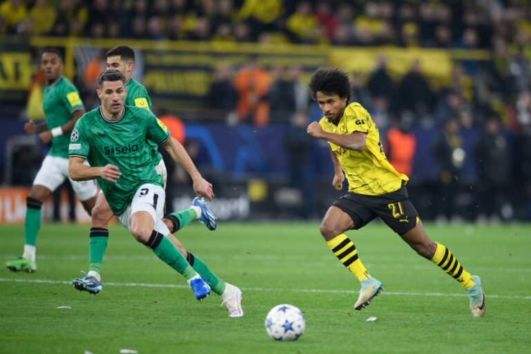 دوري أبطال أوروبا.. دورتموند يجدد فوزه على نيوكاسل ويعزز حظوظه بالتأهل