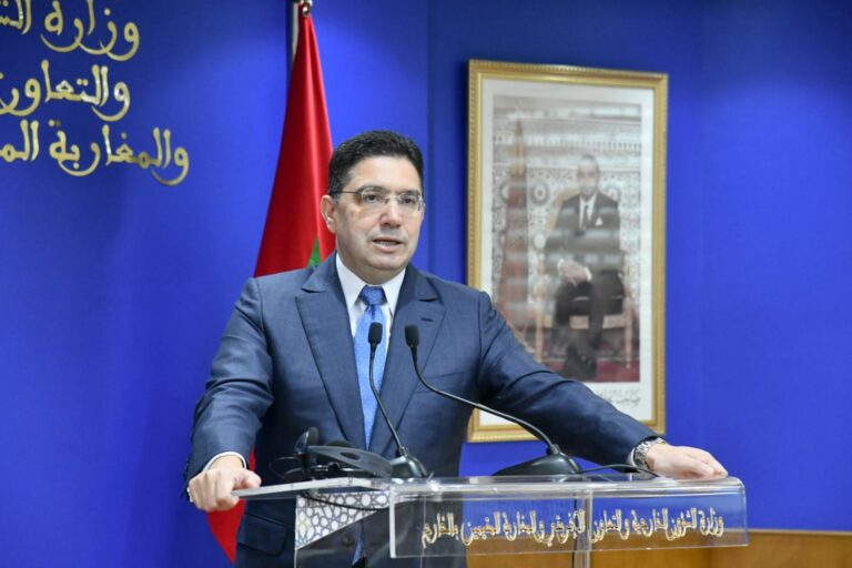 بوريطة: المملكة المغربية تشجب القصف الاسرائيلي لمقر اللجنة القطرية لإعادة إعمار غزة