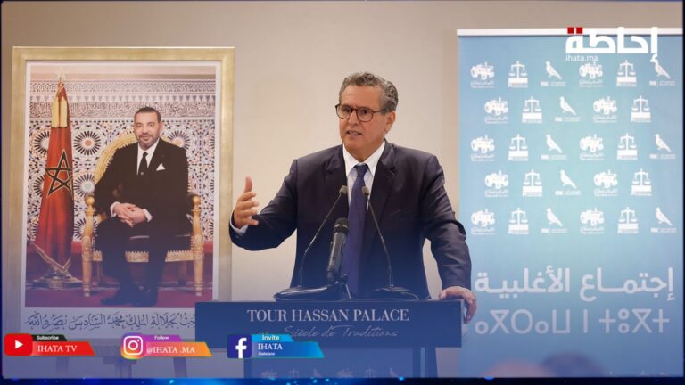 أخنوش: الأغلبية فريق واحد وهدفنا الانتصار على الفقر والهشاشة (فيديو)