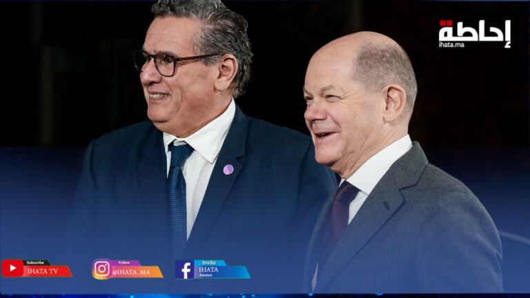 برلين.. أخنوش يجري محادثات مع المستشار الألماني أولاف شولتس (فيديو)
