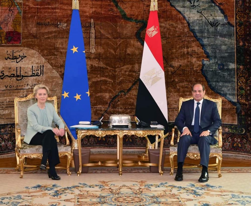 رئيسة المفوضية الأوروبية تعارض "التهجير القسري" للفلسطينيين في غزة