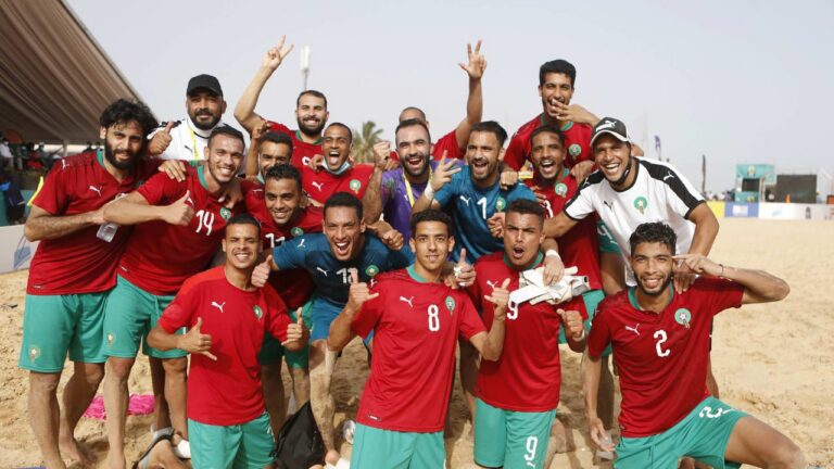دورة ألعاب البحر الأبيض المتوسط.. المنتخب الوطني لكرة القدم الشاطئية يظفر بالميدالية البرونزية