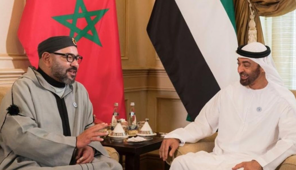 استقبال رسمي للملك من طرف رئيس دولة الإمارات العربية المتحدة