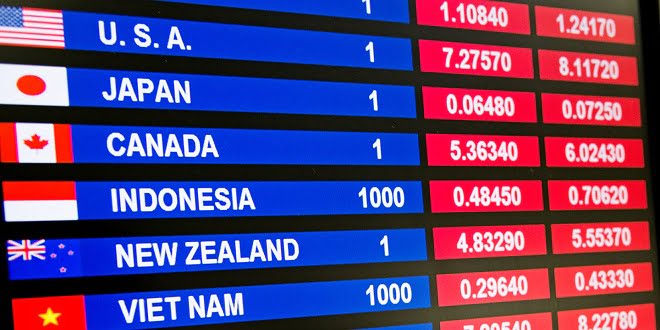 أسعار صرف أهم العملات الأجنبية اليوم الاثنين