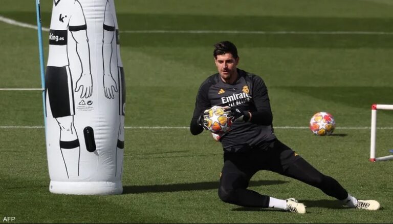 إصابة جديدة لكورتوا حارس مرمى ريال مدريد