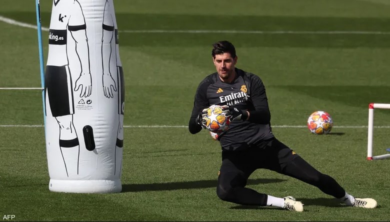 إصابة جديدة لكورتوا حارس مرمى ريال مدريد
