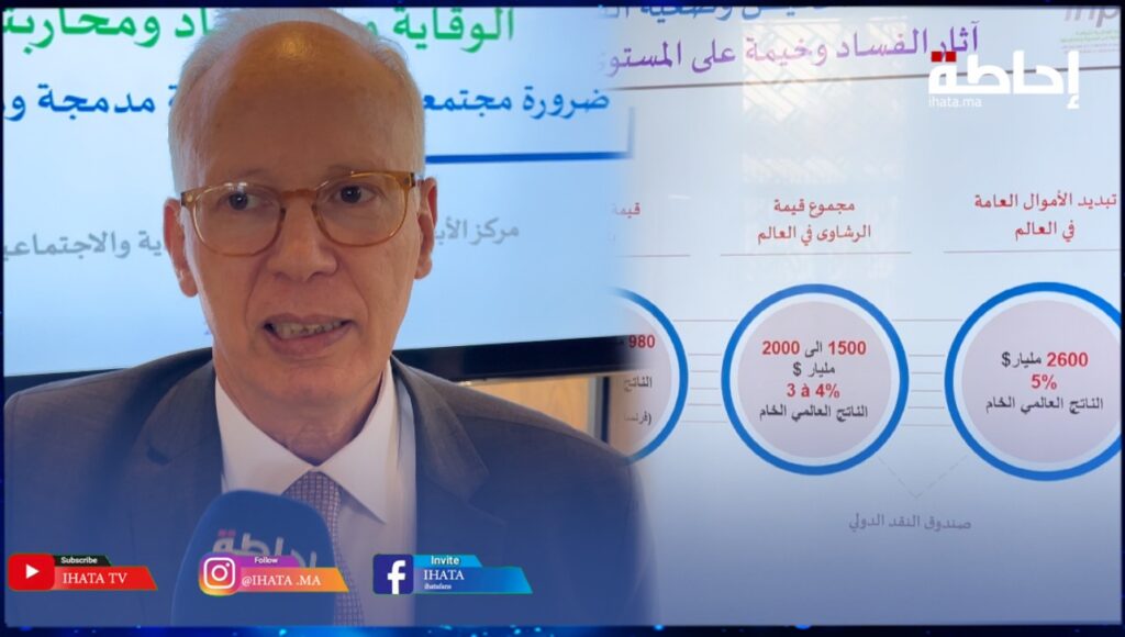 آفة الفساد.. الراشدي يكشف أرقاما مهولة وترتيب المغرب لا يناسب طموحاته (فيديو)