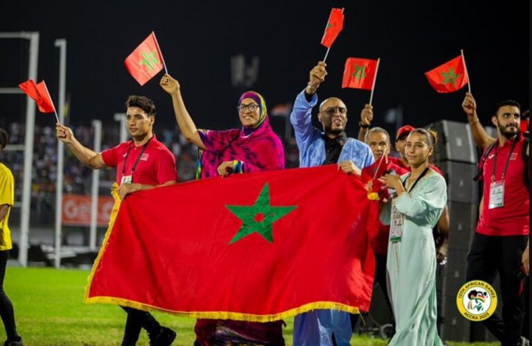 مشاركة مشرفة للمغرب في الألعاب الإفريقية بغانا