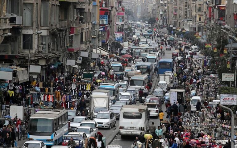 مصر تسجل أقل معدل لنمو السكان خلال نصف قرن