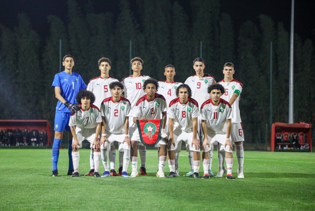 المنتخب المغربي لأقل من 15 سنة يتعادل وديا مع نظيره الزامبي