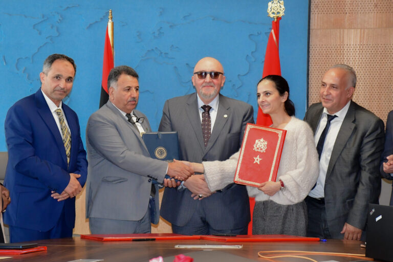 توقيع مذكرة تفاهم بين مكتب التكوين المهني وإنعاش الشغل ووزارة التعليم التقني والفني بليبيا