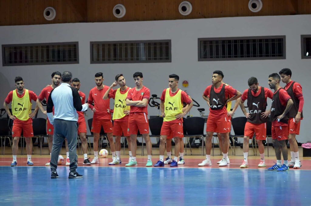 المنتخب الوطني للكرة داخل القاعة/09/04/2024