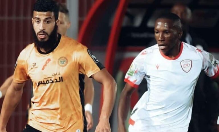 نهضة بركان يتعادل مع مضيفه أبو سليم الليبي