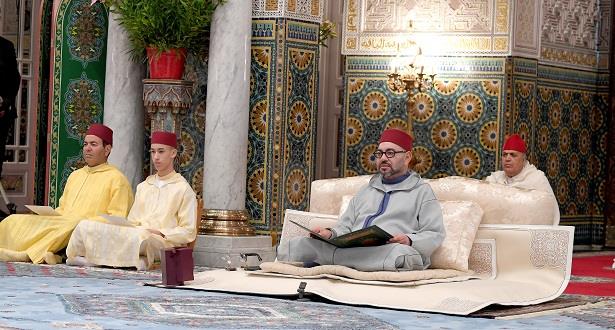 أمير المؤمنين يترأس حفل إحياء ليلة القدر المباركة بمسجد الحسن الثاني بالدار البيضاء