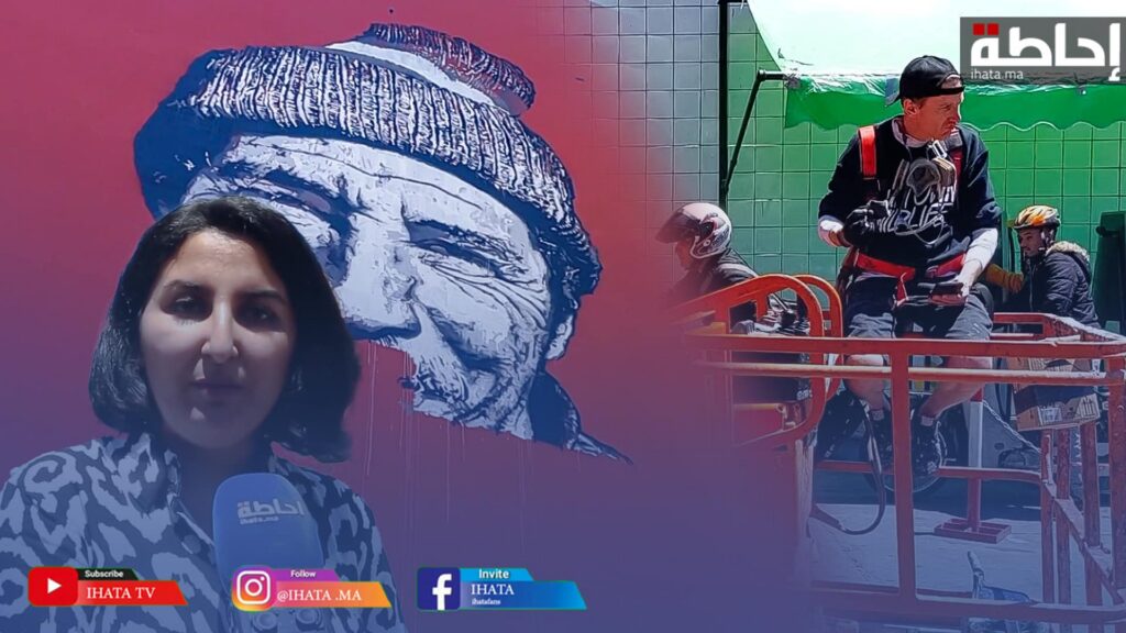 الفنان الألماني هندريك بيكيرش يعيد رسم جدارية مراكش الشهيرة بعد تضررها.. ومسؤولة تكشف قصة الصورة (فيديو)
